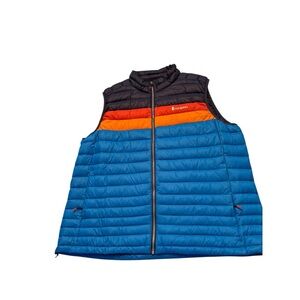 NWOT Cotopaxi Fuego Men's Down Vest Multicolored Size XXL 2X Rare